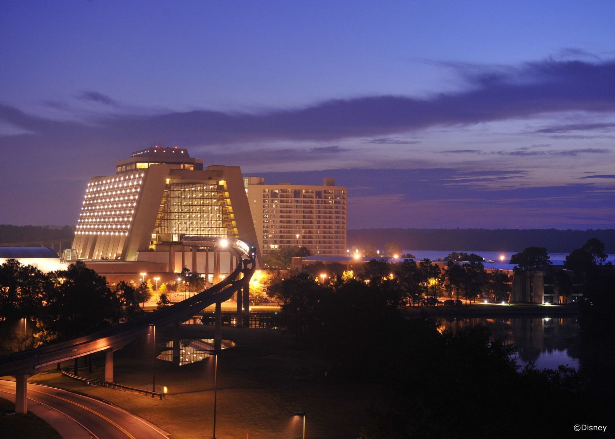 Disney'S Contemporary Resort Lake Buena Vista Zewnętrze zdjęcie