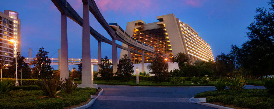 Disney'S Contemporary Resort Lake Buena Vista Zewnętrze zdjęcie